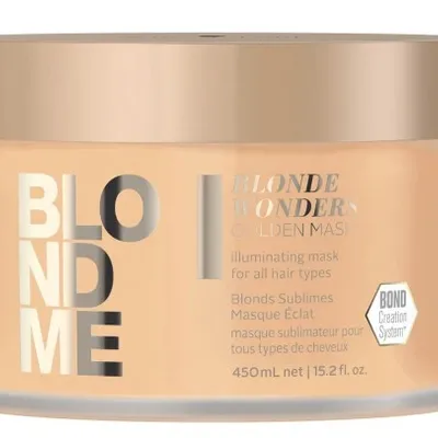 Schwarzkopf blondme wonders golden mask 450 ml