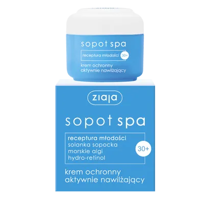 Ziaja sopot spa krem ochronny aktywnie nawilżający pojemność: 50 ml