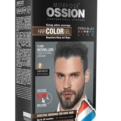 Morfose ossion barber hair color gel 2 40 ml
