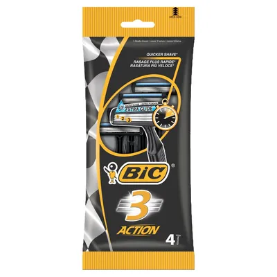 Bic maszynka do golenia action 3 ostrza 4 szt.
