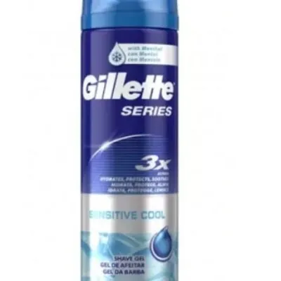 Gillette series cooling sensitive żel do golenia dla mężczyzn 200 ml