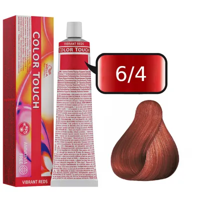 Wella color touch farba 60 ml 6/4