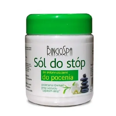 Bingospa sól do stóp ze skłonnościami do pocenia 550g