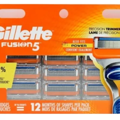 Gillette fusion 5 power nożyki wkłady 12 szt