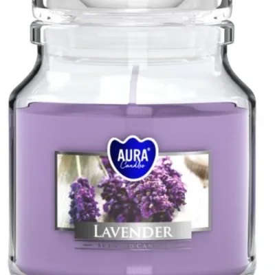 Bispol świeca zapachowa w szkle 120 g lawenda