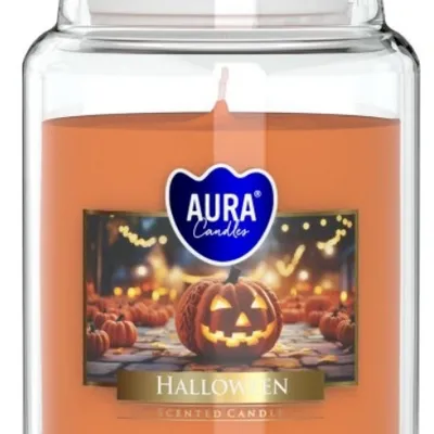 Bispol świeca zapachowa w szkle 500 g halloween