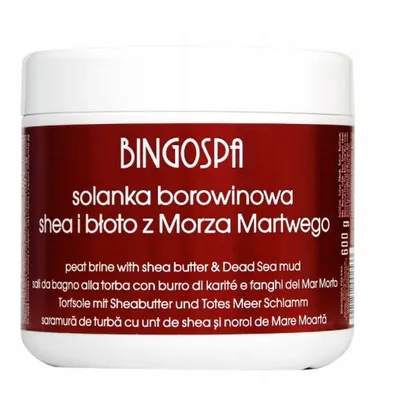 Bingospa solanka borowinowa z masłem shea i błotem z morza martwego 600 g