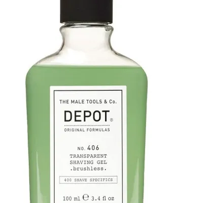 Depot no. 406 transparent shaving gel 100 ml