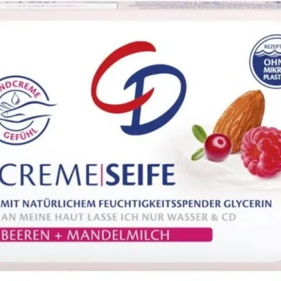 Cd mydło toaletowe w kostce beeren mandelmilch 100 g