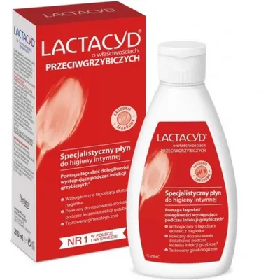 Lactacyd płyn ginekologiczny o właściwościach przeciwgrzybiczych 200 ml