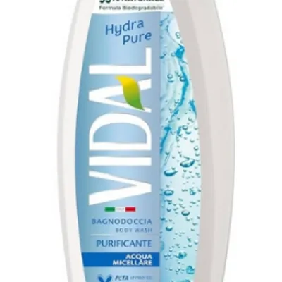 Vidal żel pod prysznic z wodą micelarną 600 ml hydra pure