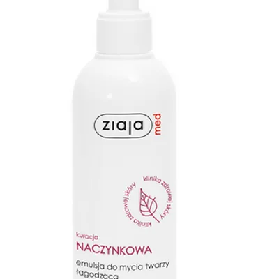 Ziaja med kuracja naczynkowa emulsja do mycia twarzy łagodząca zaczerwienienia 200 ml