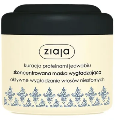 Ziaja kuracja proteinami jedwabiu.skoncentrowana maska wygładzająca 200ml