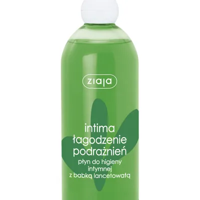 Ziaja intima łagodzenie podrażnień.płyn do higieny intymnej z babką lancetowatą 500ml