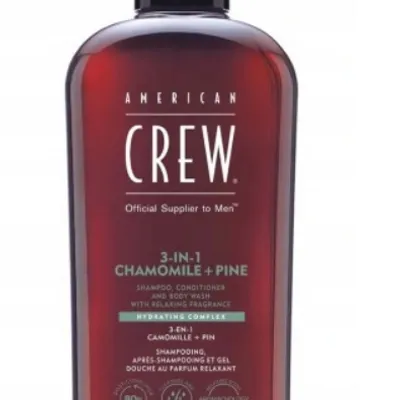 American crew 3 in 1 chamomile + pine gel 250 ml