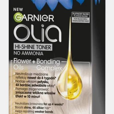 Garnier olia toner do włosów platynowy blond