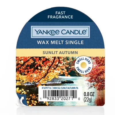 Yankee candle classic wax sunlit autumn 22 g