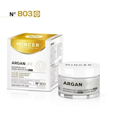 Mincer 803 krem-maska do twarzy argan na noc 50 ml