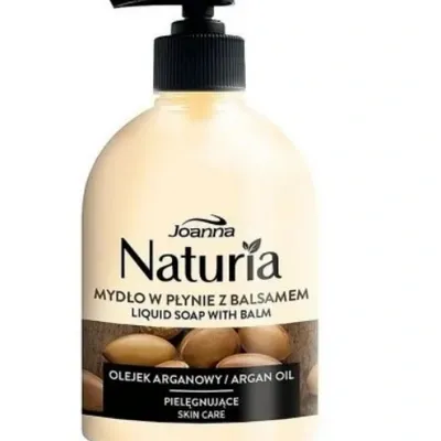 Joanna naturia mydło w płynie z balsamem argan oil 500 ml pompka