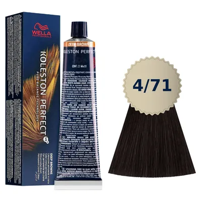 Wella koleston me + 4/71 farba 60ml