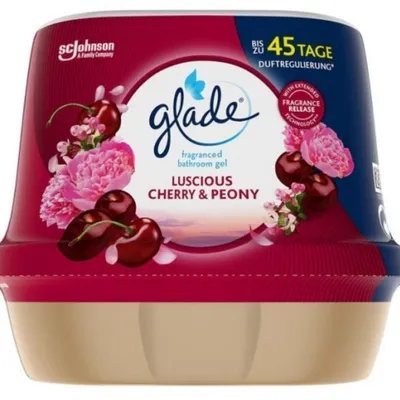 Glade odświeżacz żelowy łazienkowy wiśnia i piwonia 180 g