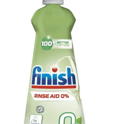 Finish rainse aid 0% płyn nabłyszczający do zmywarek 400 ml