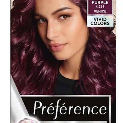 L'oreal paris recital farba do włosów ciemny fiolet 4.261 vivid colors