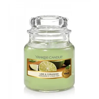 Yankee candle small jar lime & coriander 104g