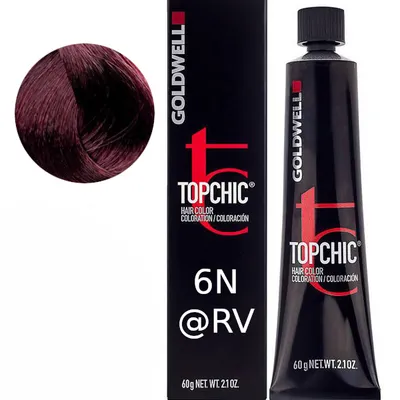 Goldwell topchic elumenated farba 60 ml 6n@rv