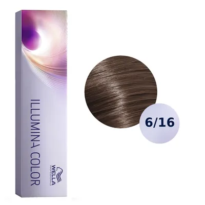 Wella illumina color 6/16 farba 60ml