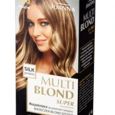Joanna multi blond super rozjaśniacz do pasemek 5-6 tonów