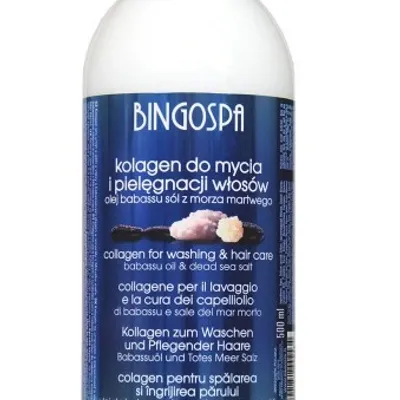 Bingospa kolagen do mycia i pielęgnacji włosów 500 ml