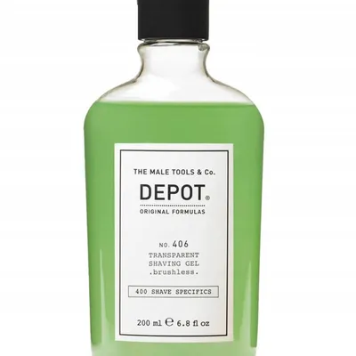 Depot no. 406 transparent shaving gel 200ml