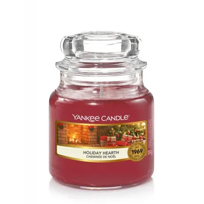 Yankee candle small jar holiday hearth 104g