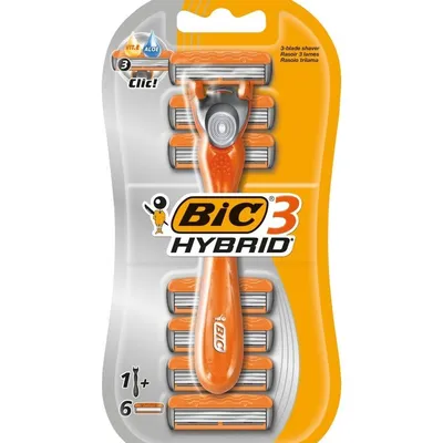 Bic maszynka na wkłady do golenia Bic hybrid 6+1 (6 wkładów+rączka)