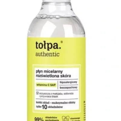 Tołpa authentic płyn micelarny rozświetlający z witaminą c sap 300 ml