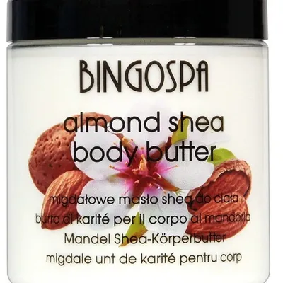Bingospa migdałowe masło shea do ciała 250 ml