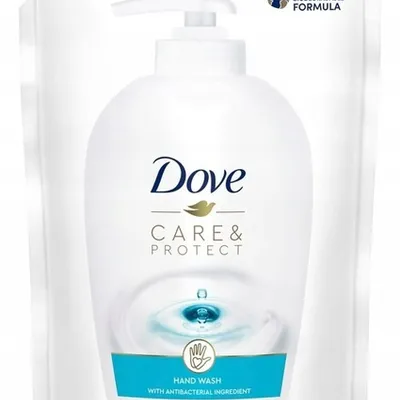 Dove care & protect pielęgnujące mydło w płynie - zapas 500ml