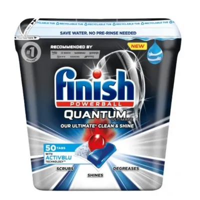 Finish kapsułki do zmywarki quantum ultimate 50 szt