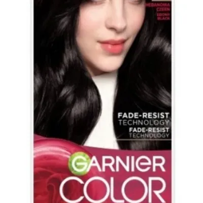 Garnier color sensation farba do włosów 2.0 hebanowa czerń