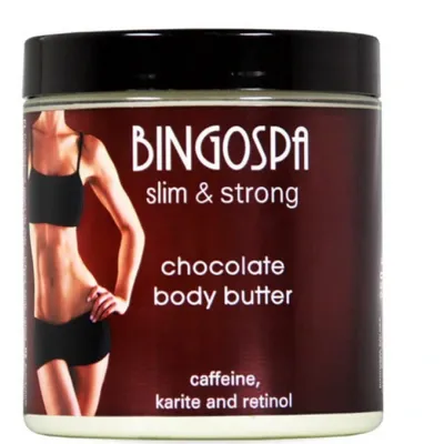 Bingospa czekoladowe masło do ciała 250 g kofeina/retinol