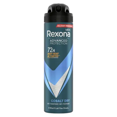 Rexona men advanced protection cobalt dry antyperspirant w aerozolu 150 ml