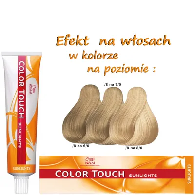 Wella color touch farba 60 ml /8