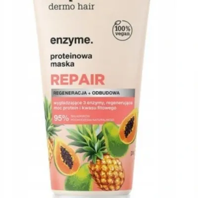 Tołpa dermo hair maska proteinowa enzyme 200 ml