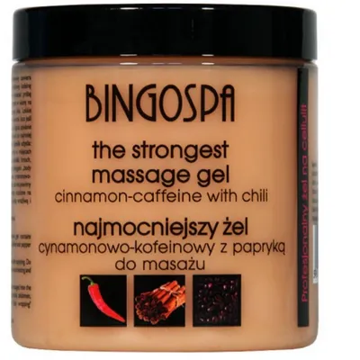 Bingospa koncentrat na cellulit cynamonowo - kofeinowy z papryką 250g