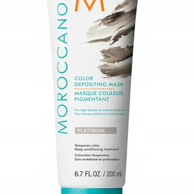 Moroccanoil color deposting mask platinium 200 ml