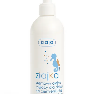 Ziajka kremowy olejek myjący dla dzieci na ciemieniuchę łagodny dla skóry 300 ml