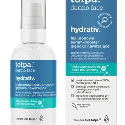 Tołpa dermo face hydrativ serum-booster silnie nawilżające przeciw zmarszczkom 75 ml