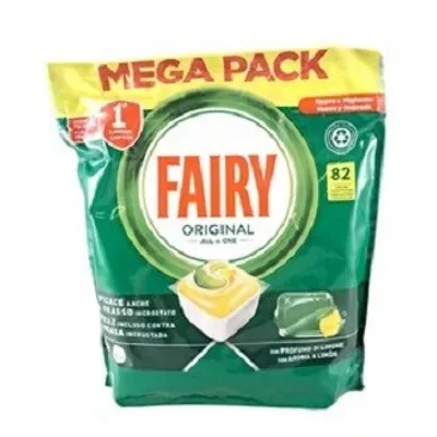 Fairy all in one xxl kapsułki do zmywarki lemon 82 szt