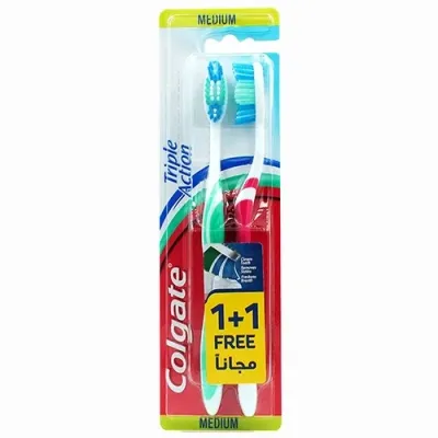 Colgate szczoteczka do zębów triple action 2 szt